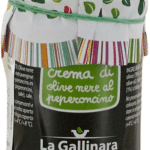 La Gallinara Crème van zwarte olijf en peperoncini